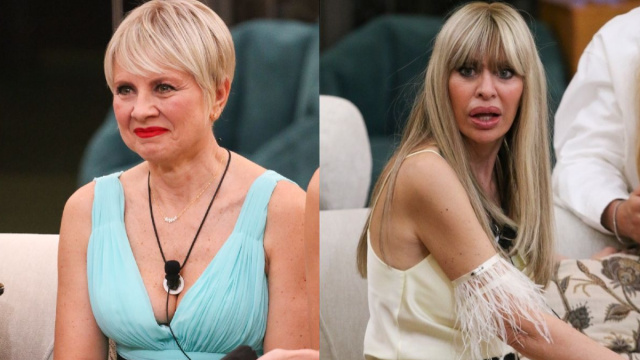 Antonella Elia e Alessandra Mussolini &copy; Mediaset.