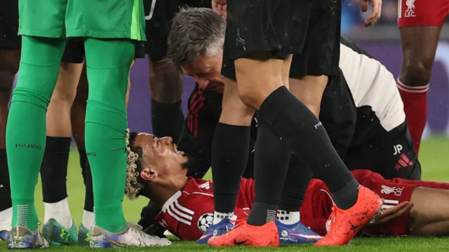 Hugo Ekitike (Screenshot Champions League/Youtube).