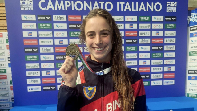 Poggibonsi tifer&agrave; per lei!. Lisa Angiolini in vasca ai campionati ... &copy; Creative Commons