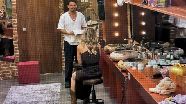 Renato Biancardi e Lucia Ilardo &copy;Grande Fratello Vip/Mediaset.