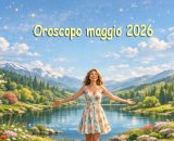 Locandina per l'oroscopo del mese di maggio 2026 - &copy; Pixabay IA.