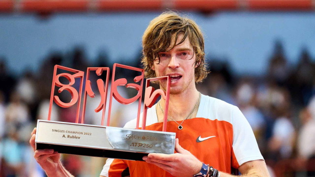 Andrey Rublev Reigns In Gijon  ATP Tour  Tennis &copy; Creative Commons