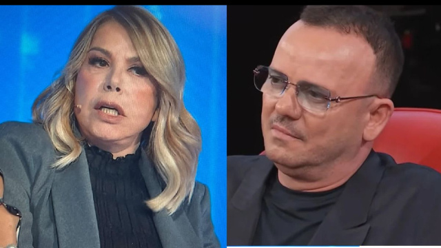 Anna Pettinelli e Gigi D'Alessio &copy; Canale 5.