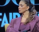 Belen Rodriguez ritratta su Facebook.