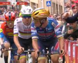 Remco Evenepoel all'Amstel dello scorso anno - &copy; Screenshot Eurosport