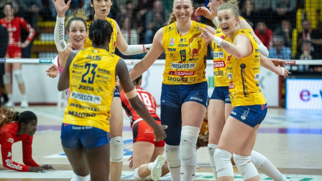 Conegliano Volley &copy; Pagina Facebook ufficiale Lega Pallavolo Serie A Femminile