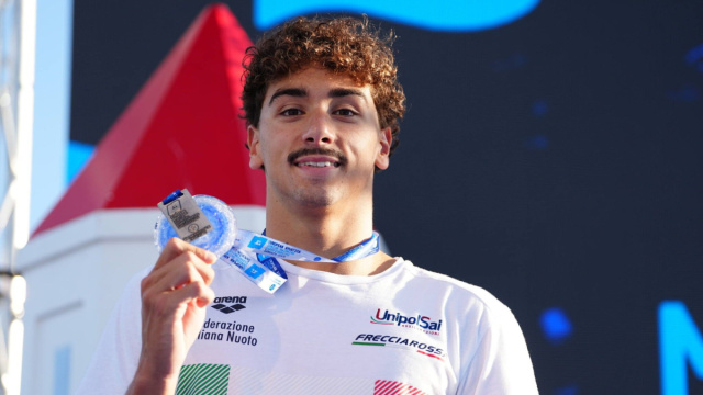 Daniele Del Signore Argento Agli Europei Juniores Nei 200 Metri Dorso &copy; Creative Commons