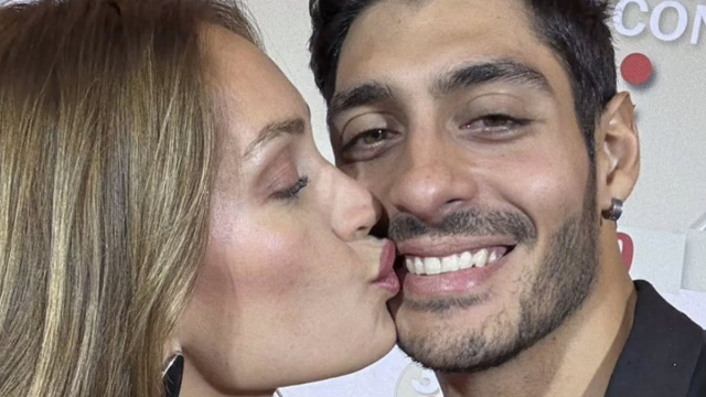 Helena Prestes e Javier Martinez &copy; Instagram.