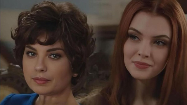 In foto Adelaide e Odile nella soap &copy; Rai 1
