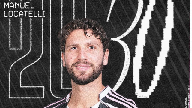 Manuel Locatelli, centrocampista della Juventus. Foto &copy; Juventus FC