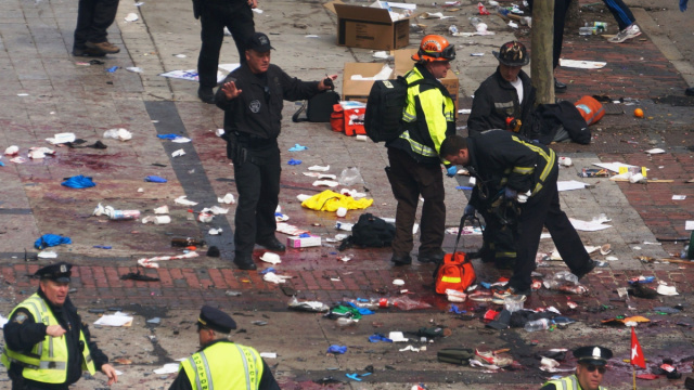 Attentato alla maratona di Boston - Wikipedia &copy; Creative Commons
