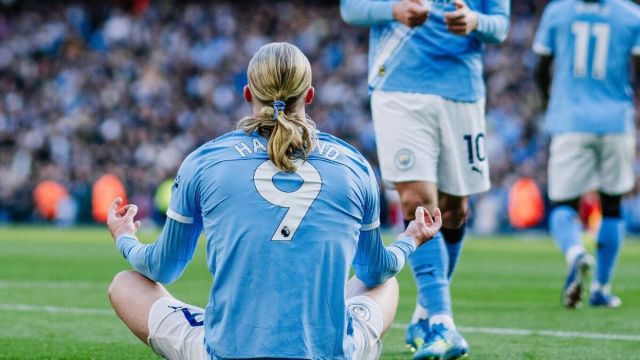 Erling Haalnd. Foto &copy; X Manchester City
