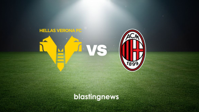 I loghi di Hellas Verona e Milan. &copy; Blasting News