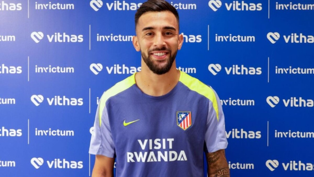 Nico Gonzalez, esterno dell'Atletico Madrid. Foto &copy; Atletico Madrid