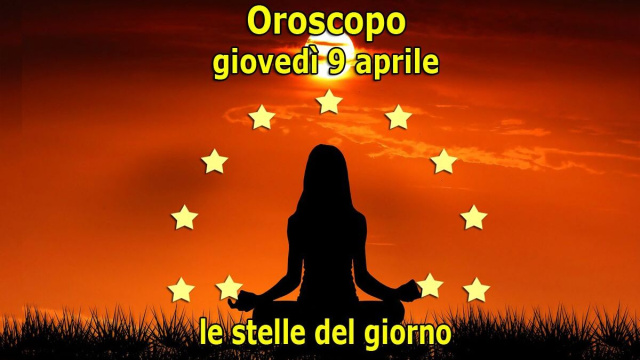 Locandina per l'oroscopo di gioved&igrave; 9 aprile 2026 - &copy; Roberta Carsoli.