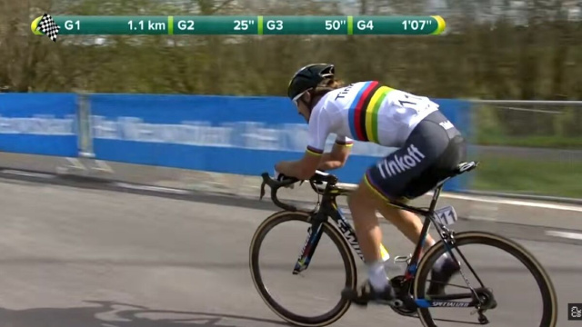 Peter Sagan al Giro delle Fiandre 2016 - &copy; Youtube Flanders Classic