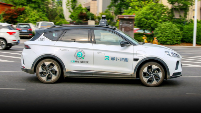 Robotaxi Baidu (Creative Commons).