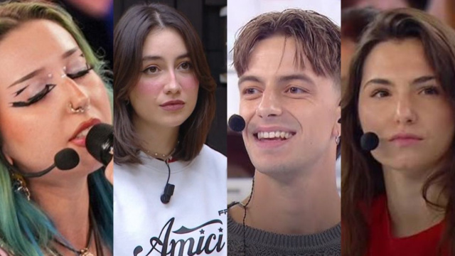 Valentina, Angie, Plasma e Caterina - screenshot &copy; Canale 5