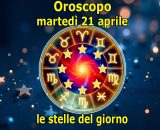 Locandina per l'oroscopo di marted&igrave; 21 febbraio 2026 - &copy; Roberta Carsoli.