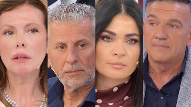 Cinzia, Marco, Elena e Massimo - screenshot &copy; Canale 5