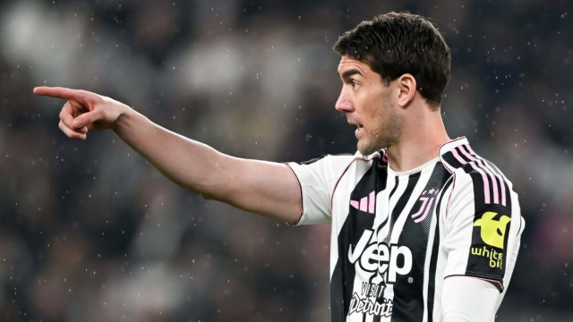 Dusan Vlahovic, attaccante della Juventus. Foto &copy; Juventus FC