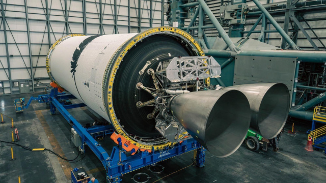 New Glenn 2nd Stage Unveiled: Flight Hardware : r/SpaceXLounge &copy; Creative Commons
