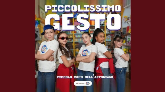 Piccolissimo Gesto, (Screenshot da Youtube/Piccolo Coro dell'Antoniano).