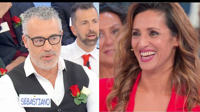 Sebastiano Mignosa e Elisabetta Gigante &copy; Canale 5.