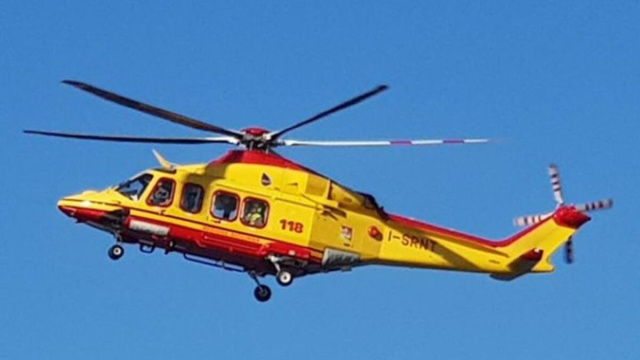 Un elisoccorso in azione (Creative commons).