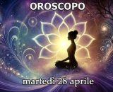 Locandina per l'oroscopo di marted&igrave; 28 aprile 2026 - &copy; Gemini IA.