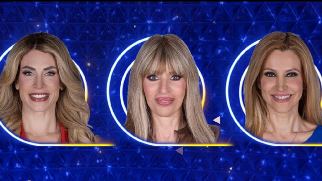 Paola Caruso, Alessandra Mussolini e Adriana Volpe &copy; Mediaset