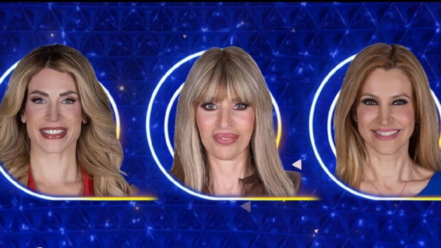 Paola Caruso, Alessandra Mussolini e Adriana Volpe &copy; Mediaset