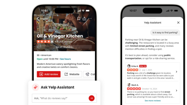 Yelp's AI can now scan restaurant menus to show you what dishes ... &copy; Creative Commons