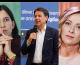Elly Schlein, Giuseppe Conte e Giorgia Meloni (&copy; Facebook)