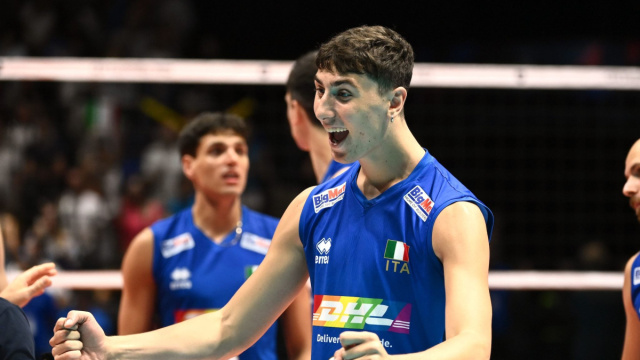 Alessandro Bovolenta esordisce e segna il match-point dell'Italia ... &copy; Creative Commons