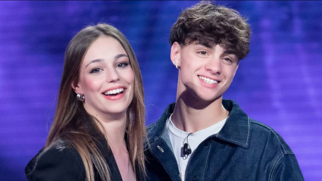 Alessia e Luk3 - screenshot &copy; Canale 5.