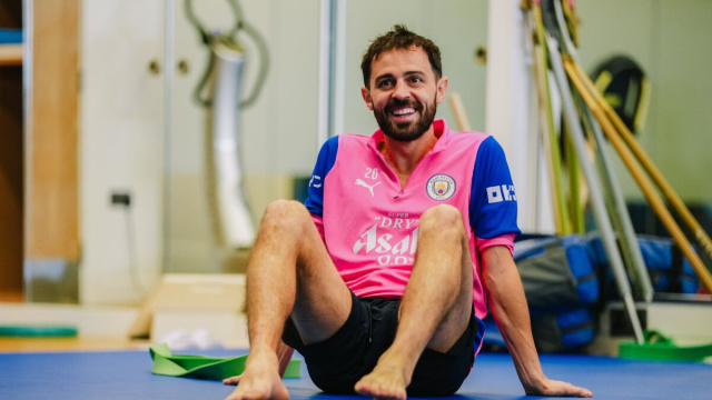 Bernardo Silva, centrocampista del Manchester City. Foto &copy; Manchester City
