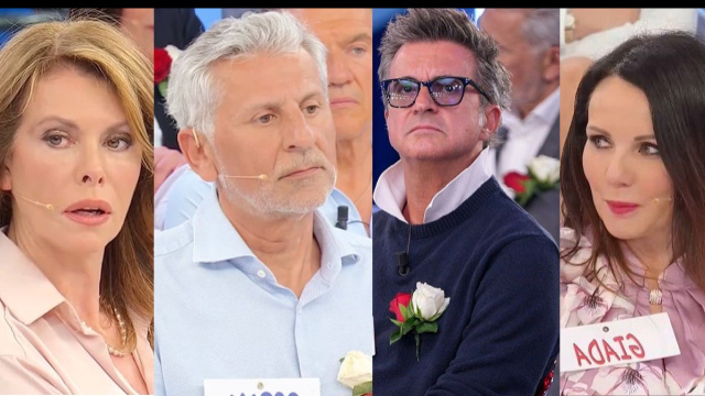 Cinzia Paolini, Marco, Nicola e Giada &copy; Canale 5.