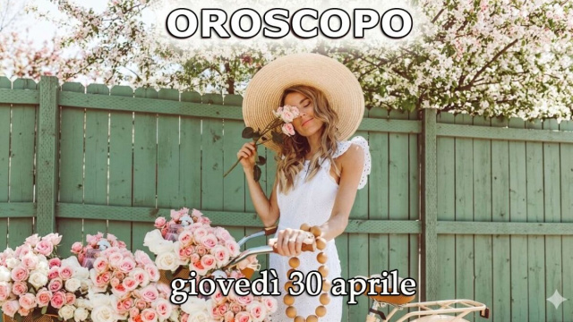 Locandina per l'oroscopo di gioved&igrave; 30 aprile 2026 - &copy; Copilot IA.