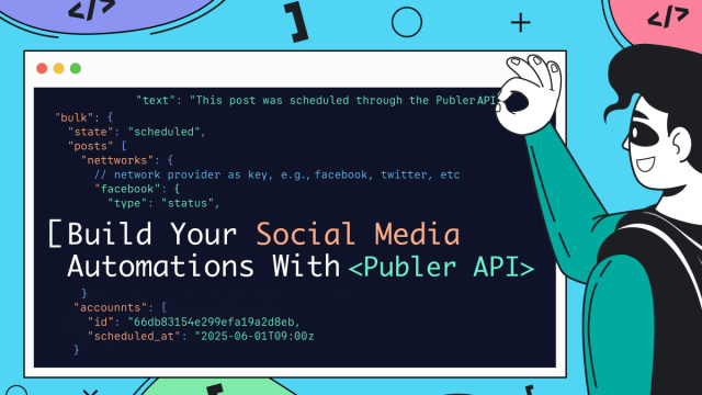 Publer API: Creare flussi di lavoro di automazione dei social media &copy; Creative Commons