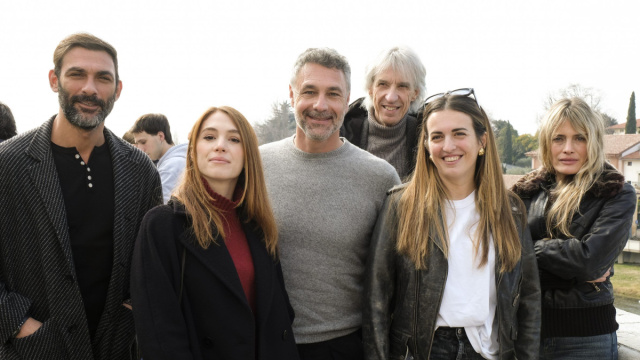 Raoul Bova e Ludovica Martino sul set del thriller sulla Sacra Sindone &copy; Creative Commons