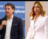 Giuseppe Conte e Giorgia Meloni (&copy; Facebook)