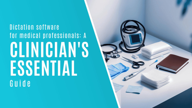 Dictation software for medical professionals: A Clinician's ... &copy; Creative Commons