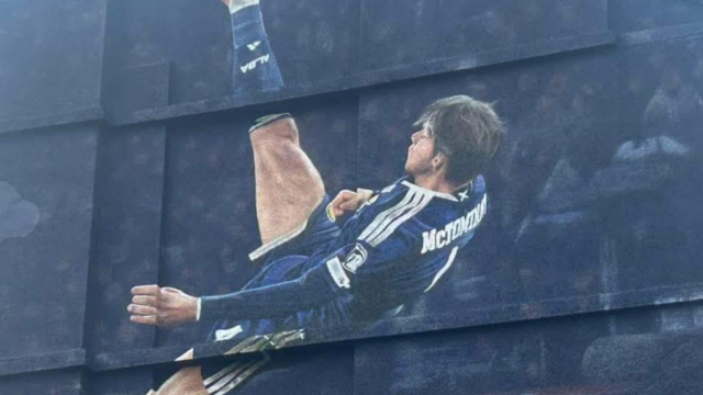 Scott McTominay mural near Hampden : r/soccer &copy; Creative Commons