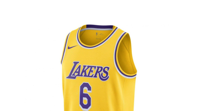 Nike Canotta NBA Icon Edition Swingman - LeBron James Los Angeles ... &copy; Creative Commons