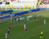 Marcus Thuram in gol contro il Torino per il momentaneo 1-0.