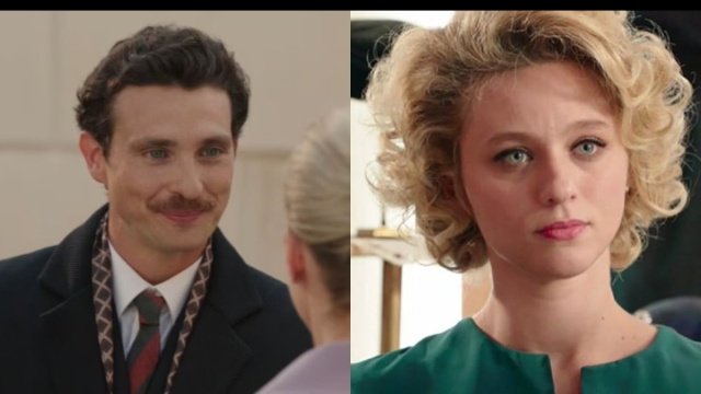 Cesare e Irene &ndash; Screenshot &copy; Rai 1.