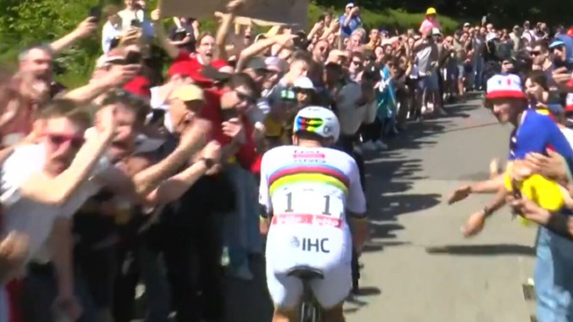 Tadej Pogacar - &copy; Screenshot Eurosport