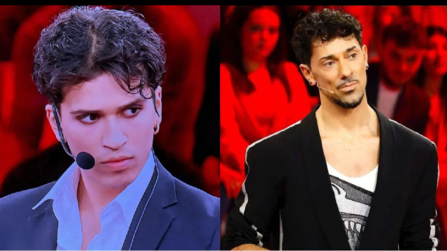 In foto Nicola e Emanuel Lo ad Amici &copy; Mediaset