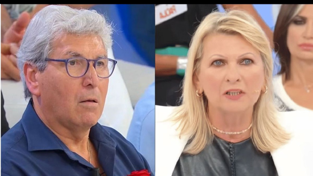 Mario Lenti e Magda Catozzi &copy; Canale 5.